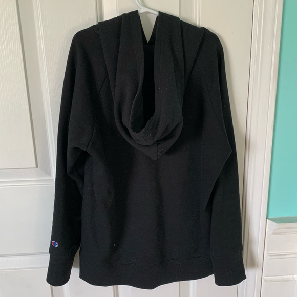 Champion Big Kids French Terry Hoodies, Classic Script - Picture 4 of 5